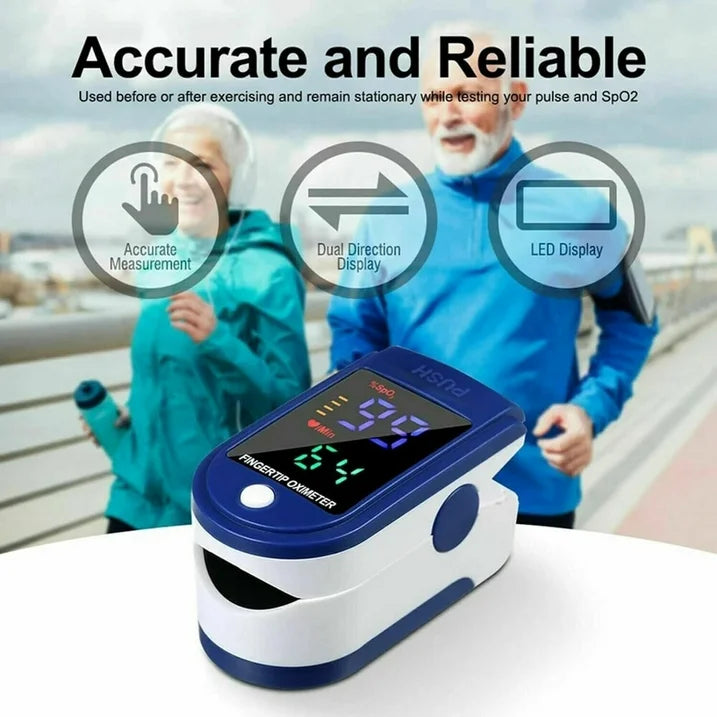 Blood Pressure Medical Finger Pulse Oximeter