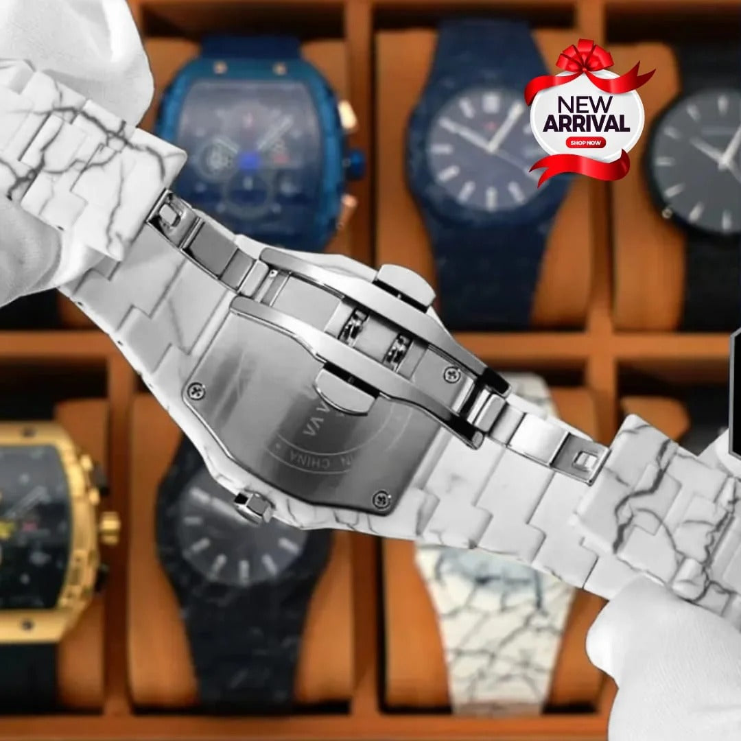 New Design Aura Watch - Marble Design