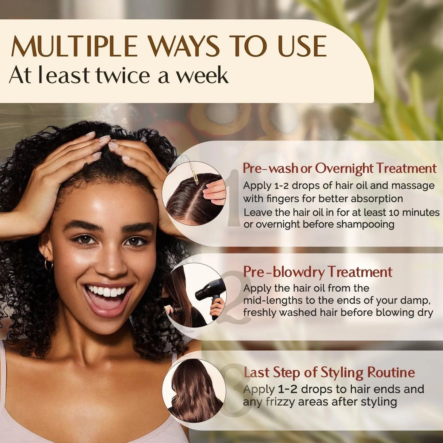 Batana Hair Oil - Money Back Guarantee - Unisex