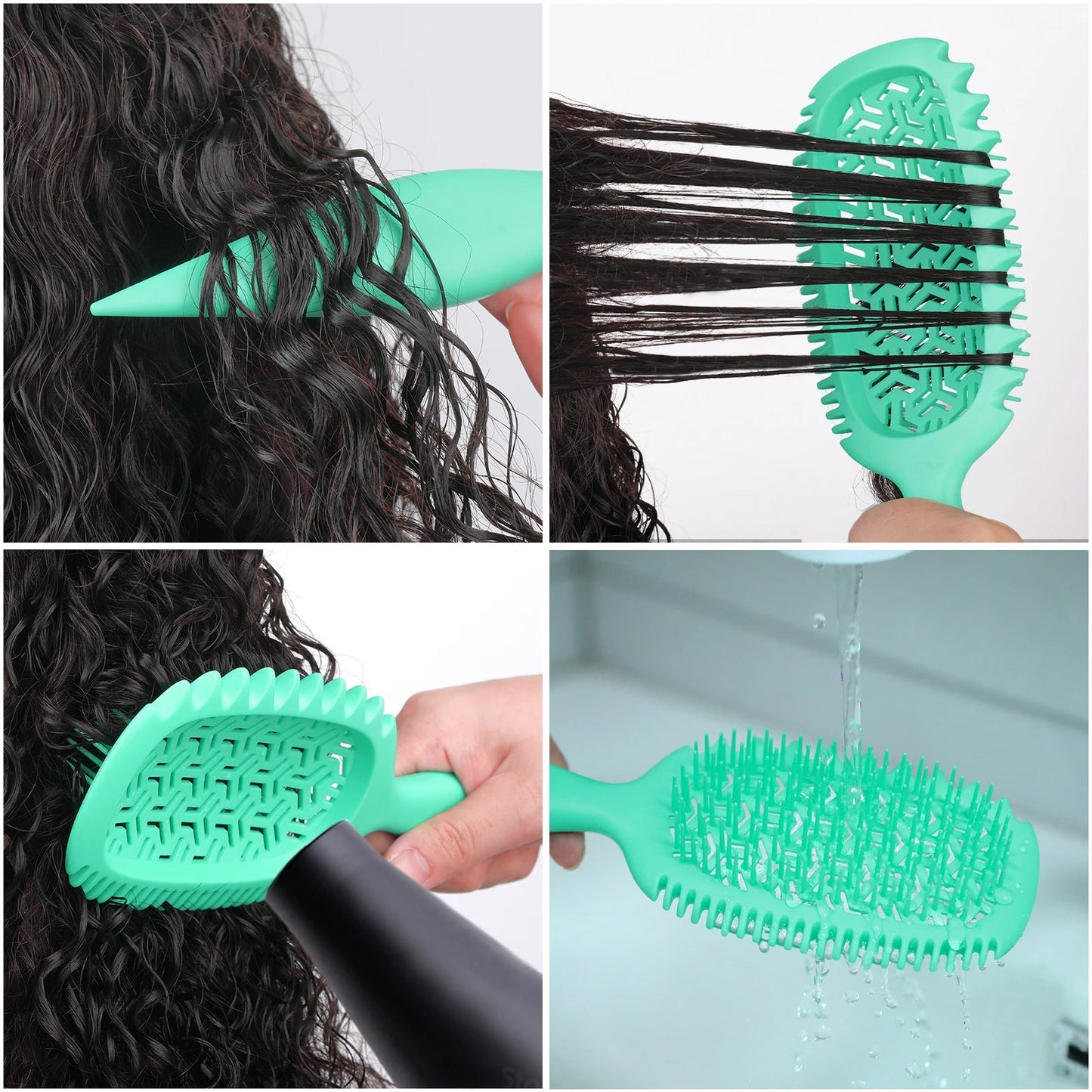 Curly Hair Styling Brush Curl