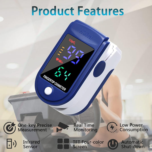 Blood Pressure Medical Finger Pulse Oximeter