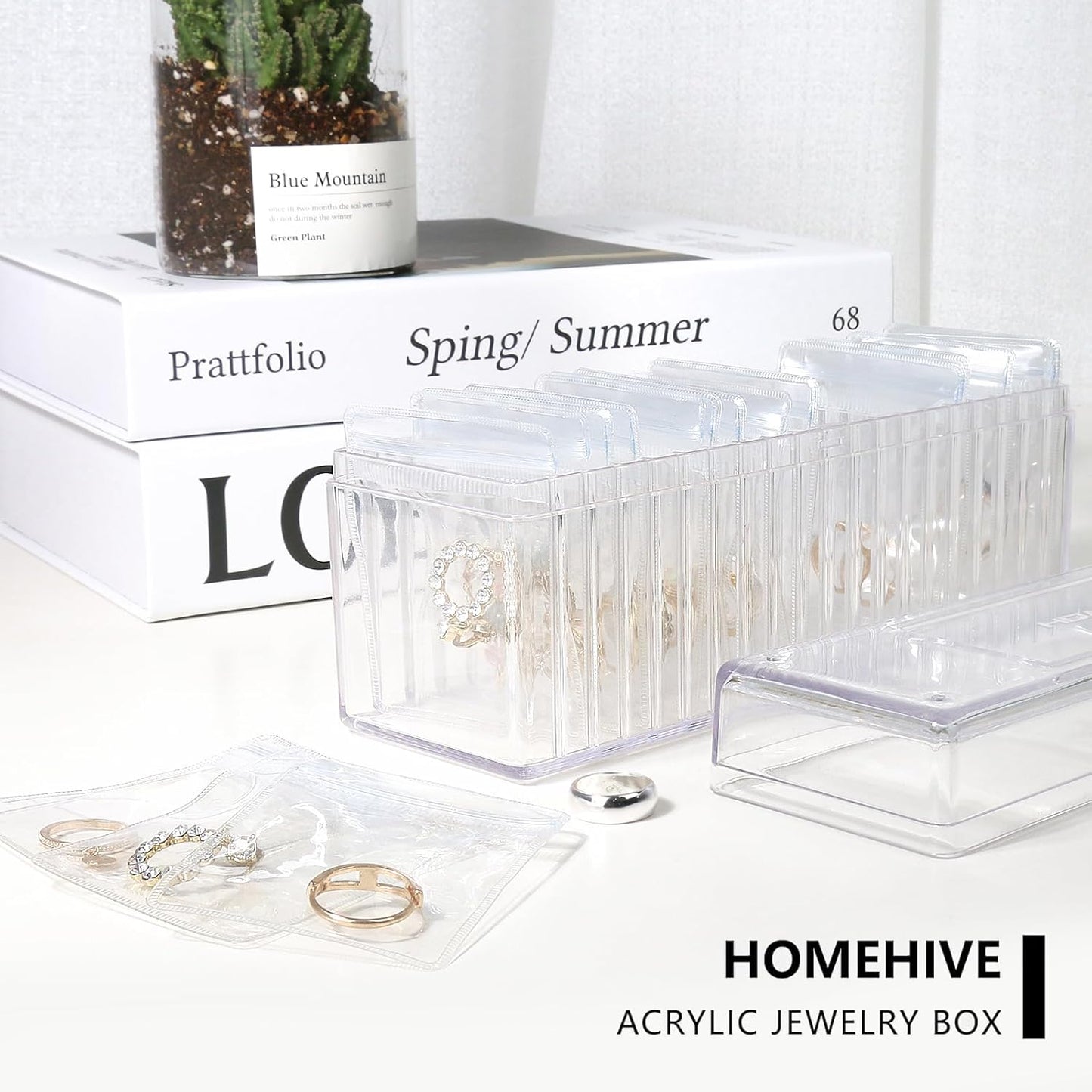 Acrylic Jewelry Box Organizer