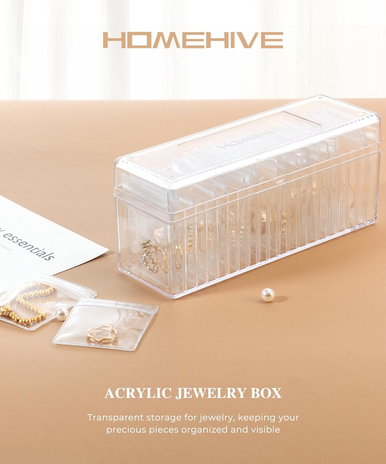 Acrylic Jewelry Box Organizer