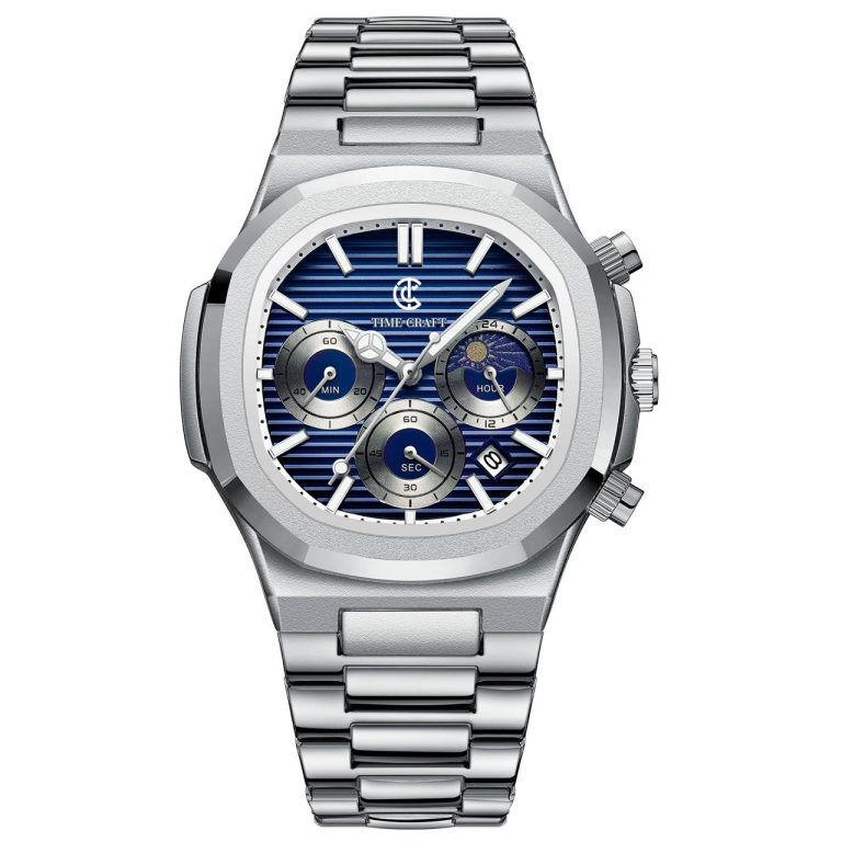 Time Craft Original TC-1627 Chronograph Watch with Date