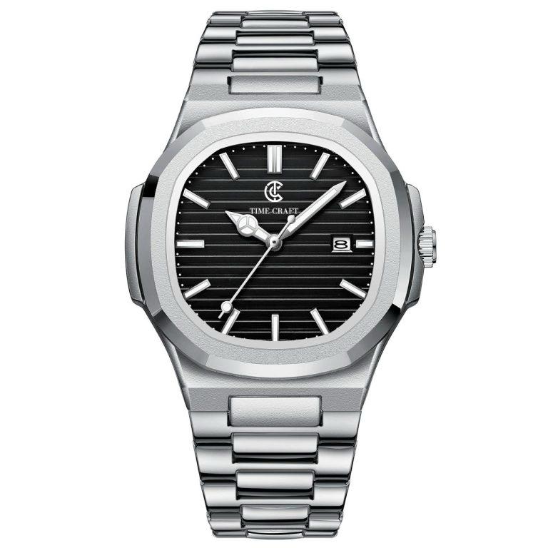 Time Craft Original TC-1625 Date Watch | Swiss Movement | Butterfly-Lock