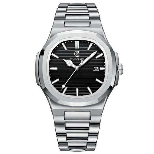 Time Craft Original TC-1625 Date Watch | Swiss Movement | Butterfly-Lock