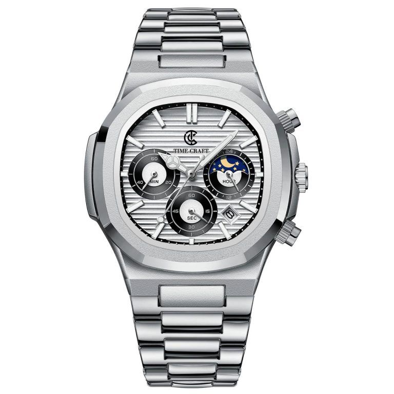 Time Craft Original TC-1627 Chronograph Watch with Date