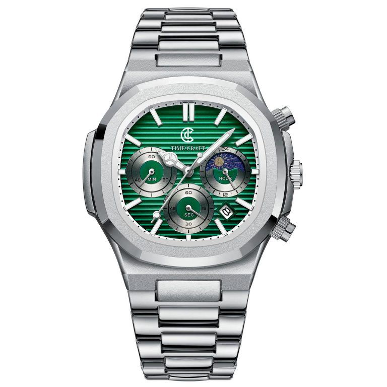 Time Craft Original TC-1627 Chronograph Watch with Date