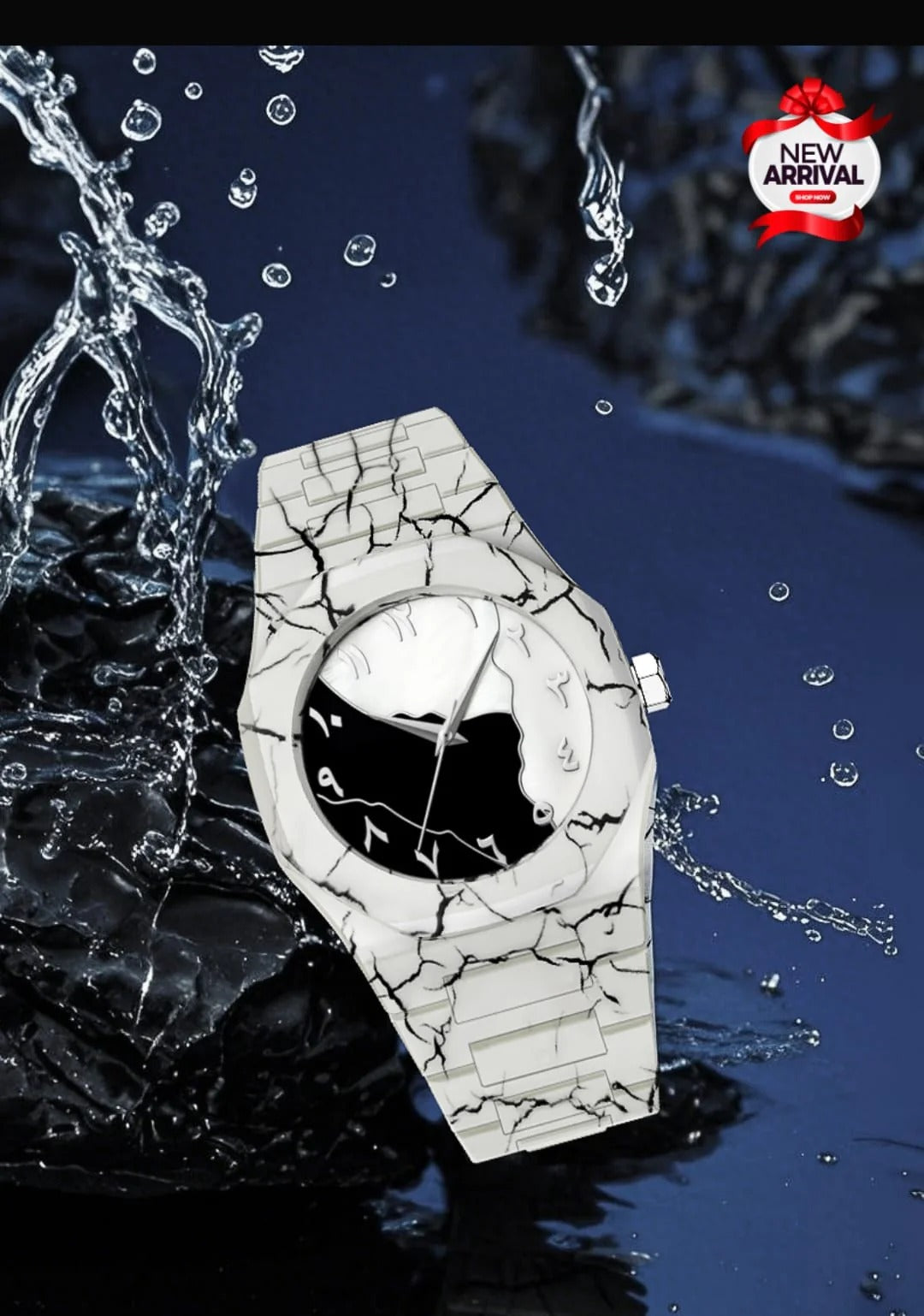 New Design Aura Watch - Marble Design